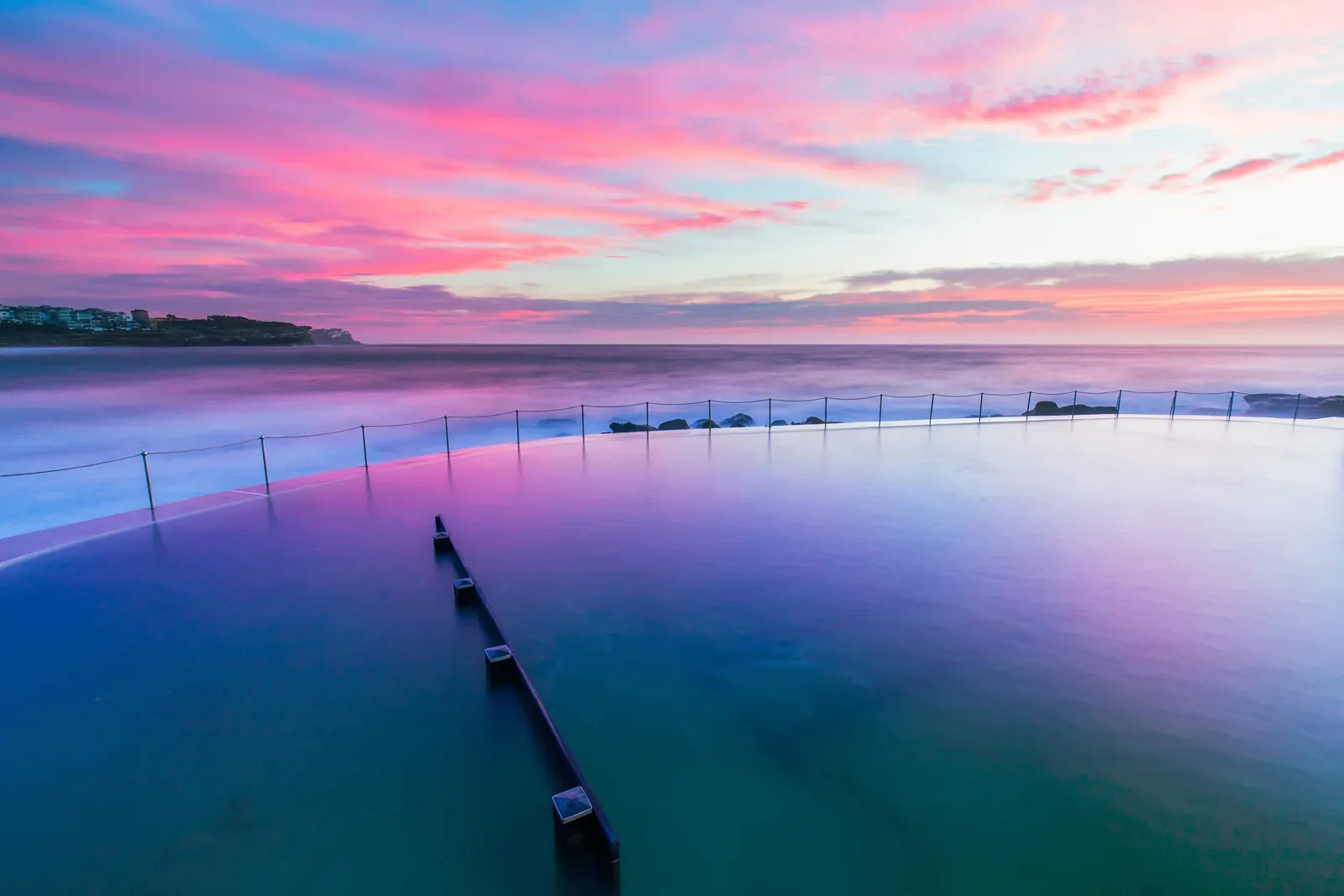 Sunrise over Bronte rock pool in Sydney, for Luis Lequerica's LN Property Buyers guide on whether buyers agents are worth it